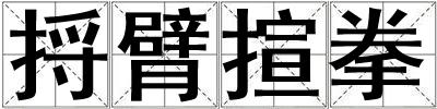 捋臂揎拳